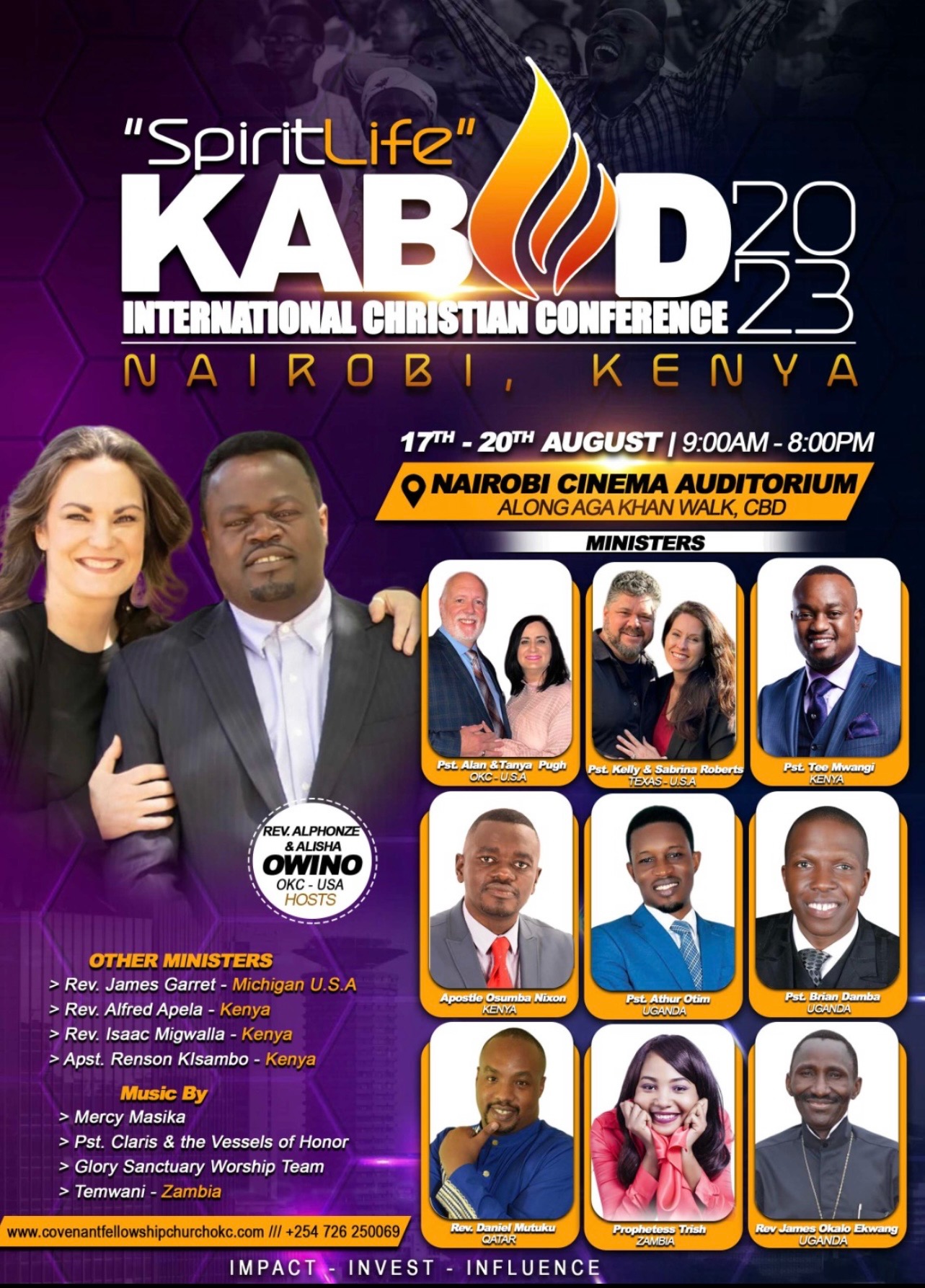 KABOD International Christian Conference COVENANT Fellowship Church