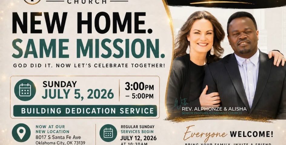 new home same mission at covenant fellowship church in OKC