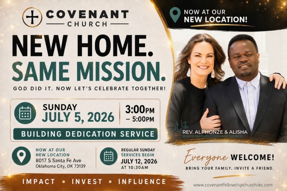 new home same mission at covenant fellowship church in OKC
